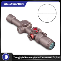 WG 1.2-6X24IRAI Discovery New Riflescope With Angle and level indicator Cheap Model LR Hunting Outdoor Sight Scope