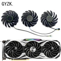 New For MSI GeForce RTX2070 2080 2080ti DUKE OC Graphics Card Replacement Fan PLD09210S12HH