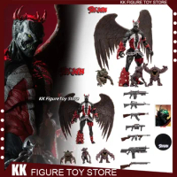 Original Mcfarlane Toys Anime Figure King Spawn Demon Minion And 7 Weapons Dc Multiverse Action Figure Model Collection Gifts