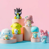 Kuromi PomPomPurin Little Twin Star BAD BADTZ-MARU Baby Cinnamoroll Melody Action Figure Toys Dolls Anime Toys Decoration Model