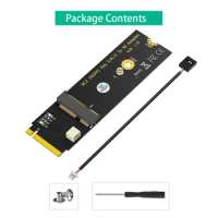 M.2 A+E Key WiFi/Bluetooth-compatible Card to M.2 Key M Adapter Card for Intel AX200/AX201/AX210 for M2 NGFF 2230/3030 Module