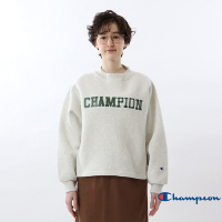 Champion Women s RW刺繡印花微高領大學Tee(米色)