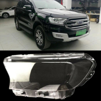 Car Headlight Lens Cover For JMC Ford EVEREST 2016-2020 Transparent Headlamp Cover Lens