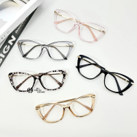 【Free Box & Lap】Alana - Frame Kacamata Fashion Photocromic dan Anti Radiasi Model Terbaru Wanita Pri