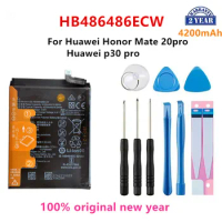 100% Orginal HB486486ECW 4200mAh Phone Battery For Huawei P30 Pro/ Mate20 Pro Replacement Batteries+Tools