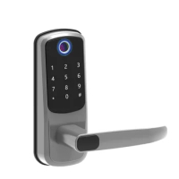 HFSecurity Tuya APP Remote Control BT WIFI Fingerprint Card Reader Digital Smart Door Lock