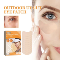 5pairs UV Stickers For Sunscreen Outdoor Cut Eye Patch For Facial Golf Patch Reduce Freckles Moisturizing Sun Protection