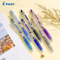 3pcs/set Pilot X Nicola Joint-name Juice Gel Pen Erasable Frixion colors Fluorescent Pen Japanese Stationery School Supplies