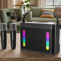 Speaker Bluetooth Portable Karaoke with Wireless Microphone