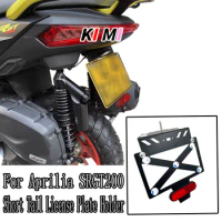 Motorcycle Modification Short Tail License Frame Short Tail License Plate Frame Bracket For Aprilia SRGT200 SRGT 200 SR GT 200
