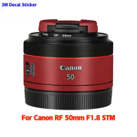 RF 50mm F1.8 STM Anti-Scratch Lens Sticker Protective Film Body Protector Skin For Canon RF 50mm F1.8 STM F1.8/50 STM RF50mm