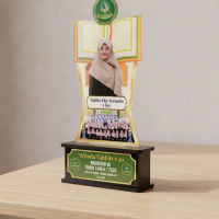 Trophy wisuda sekolah custom, plakat wisuda akrilik, plakat wisuda sekolah