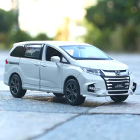 1:32 Honda Odyssey High Simulation Diecast Metal Alloy Model car Sound Light Pull Back Collection Kids Toy Gifts A105