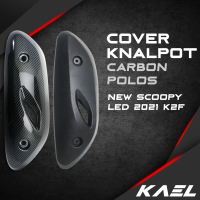 Pelindung Knalpot New Scoopy eSP LED 2021 K2F 2021 Cover Tutup Penutup