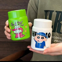 Botol Minum mini 200ml Termos Mug Crayon Sinchan Chochobi ORI Tumbler