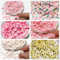 Wholesale 500g Clay Flower Slices Filler For Slime Fruit Addition Food Charms For Diy Slime Accessories Supplies Nail Art Toys