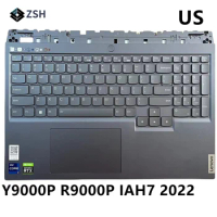 US English Backlight keyboard palmrestfor LENOVO LEGION5 Pro16 ARH7H IAH7H Y9000P R9000P 2022 7th Laptop Keyboard C Cover