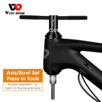 WEST BIKING Bike Headset BB Bottom Bracket Press Tool Axis/Bowl Set MTB Road Bicycle Installation Removal Durable Repair Tools
