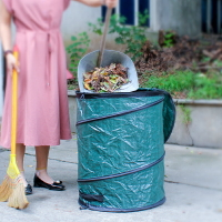 大容量100L垃圾袋圓桶提手袋加厚耐用環衛打掃園林樹葉收集大袋子