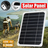 5V 10W Solar Panel Output USB Outdoor Portable Solar System Mobile Phone Chargers solar panel battery module generation board