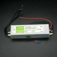 10PCS LED Lighting Transformer AC DC 220V 12V 10W 15W 20W LED Power Supply Source 12V Volt For LED Strip Light IP67 waterproof