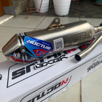 KNALPOT NOCTUS T5 STAINLESS YAMAHA WR 155 R TERBARU