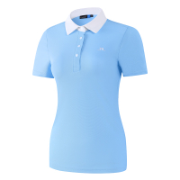 J.LINDEBERG golf short-sleeved T-shirt womens summer comfortable sports polo shirt Golf clothing womens quick-drying jersey #2301