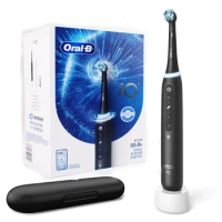Oral-B iO Series 5 Electric Toothbrush with 2 Brush Heads Quick Charge Pressure Sensor Electric Tooth Brush 5 Brushing Modes