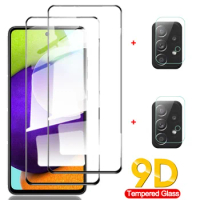 glass for samsung a54 5g tempered glass galaxy a54 a52s a72 a33 a22 a32 4g a 53 a73 lens samsung a03s a52 s a53 screen protector