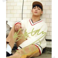 signed BTOB LIM HYUN-SIK HYUN SIK autographed photo Brother Act 6 inches free shipping K-POP 112017A