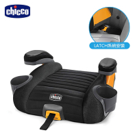 chicco官方直營-GoFit Plus汽車輔助增高座墊限定版-幕府黑