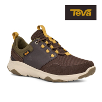 【TEVA】原廠貨 男 Canyonview Low 低筒防潑水戶外登山鞋/休閒鞋(深橄欖綠-TV1137451BDKOV)