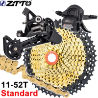 ZTTO MTB 12 Speed Groupset 1x12 Clutch Shifter Rear Derailleur Compatible with M8100 M7100 M6100 Shifter 12v HG Bicycle Cassette
