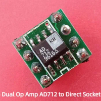 Audiophile Chip Audio Dual Op Amp AD712 to In-Line Op Amp Holder Audio AD712 Op Amp Preamp Op Amp