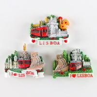 外國葡萄牙公雞冰箱貼歐式立體磁性貼旅游紀念品
