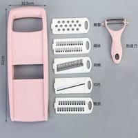 多功能切菜器切絲切土豆絲蘿蔔絲擦絲器刨絲器家用廚房切片器