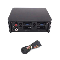 For Car Android Radios Professional DSP Amplifier o Stereo 4X80W High Fidelity Power 4-Way Amplifier