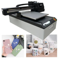 Hot Sale Affordable Price UV6090 UV Flatbed Printer UV Ink Phone Case Printer Cups Metal Notebook Printing Machine