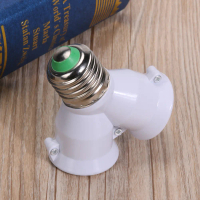 Lighting Accessories Base Socket Adapter Socket Screw Splitter Base Holder Bulb Adapter for E27 to E