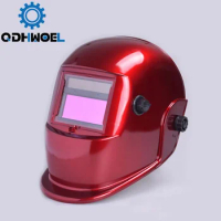 QDHWOEL KM-6000C Auto Darkening Solar Welding Helmet Mask ADF-108LD Function