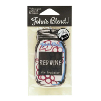 John's Blend 吊掛式香氛片（香掛）-紅酒味（1片）