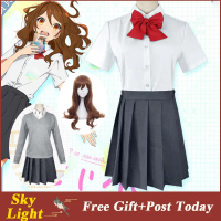 Rambut palsu Cosplay Anime Miyamura Izumi Hori Kyoko Hori-san Hori Kyoko Kyouko untuk Cosplay Hallow