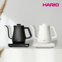 HARIO 阿爾法溫控細口壺 EKA-65-TW -650ml(手沖壺 快煮壺 控溫壺 計時功能)