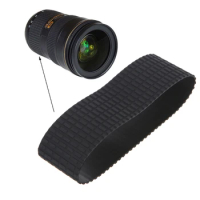 OOTDTY Camera Lens Zoom Grip Rubber Ring Replacement Part For Nikon 24-70mm F2.8