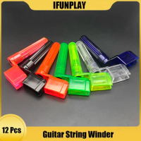 12pcs Acoustic Ukulele Guitar String Winder String Peg Winder Bridge Pin Puller Guitar Luthier Repair Tool Accessories