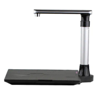 Cimsun Book Document Camera W1600 Pro Scanner , 16 Mega-pixel, Camera HD, Capture Size A3, A4, English Software, for Office