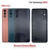 Penutup bateri belakang untuk Samsung A04, A04S, A23, 4G, perumah pintu belakang, penggantian Sarung