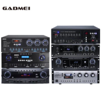 2 channel bluetooth amplifier board karaoke voice dsp mixer power amplifier professional