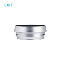 LXH X100 Camera Metal Lens Hood Screw Adapter Ring 49mm For Fujifilm Fuji X100 X100S X100T X100F X70 Replaces Fujifilm LH-X100