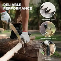 Gergaji dahan kopi 14" gergaji dahan lengkung graji kopi +sarung 350mm